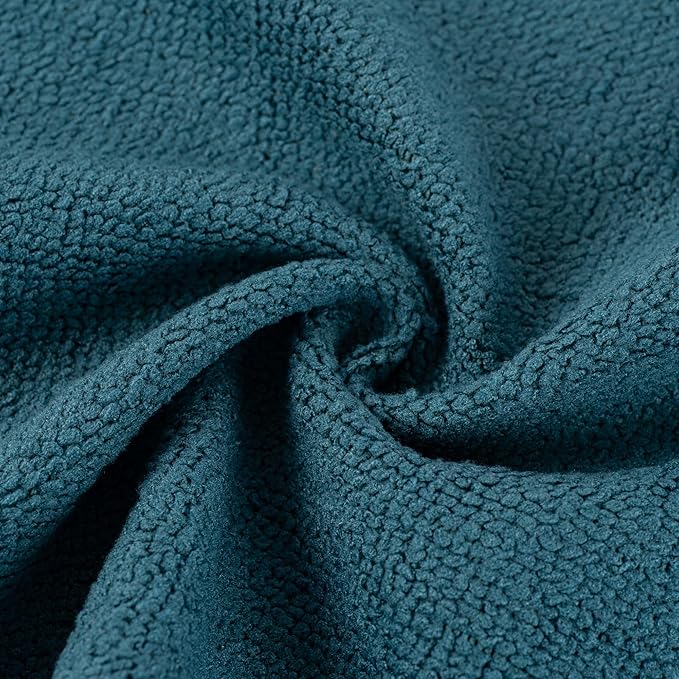 Restaurantware-Clean Tek Professional 11.8 x 11.8 Inch Microfiber Towel Rolls, 300 Reusable Towel Rolls - Tear Away, Perforated, Teal Microfiber Cleaning Roll, For All The Cleaning Tasks