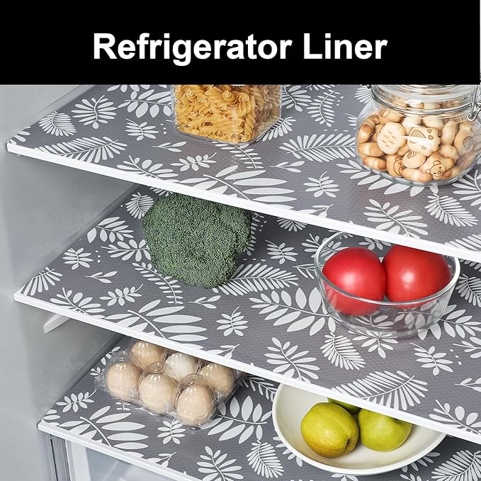 Cooyes Shelf and Drawer Liner for Kitchen Cabinets Non-Adhesive, Waterproof Non-Slip Cabinet Liners for Desk, Refrigerator, Shelves, Bathroom Drawers, Cabinet Protection（23.6" W x 236" L）