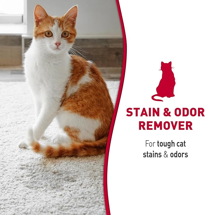 Nature's Miracle Stain & Odor Remover Foaming Aerosol For Cats, 17.5 Oz