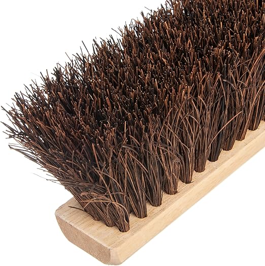 SPARTA Flo-Pac Palmyra Floor Sweep, Heavy Sweep for Cleaning, 18 Inches, Brown