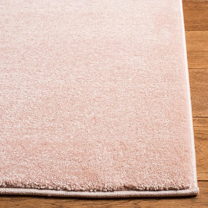 SAFAVIEH Carousel Kids Collection Accent Rug - 2' x 3', Pink & Ivory, Non-Shedding & Easy Care, Ideal for High Traffic Areas for Boys & Girls in Playroom, Nursery, Bedroom (CRK163P)