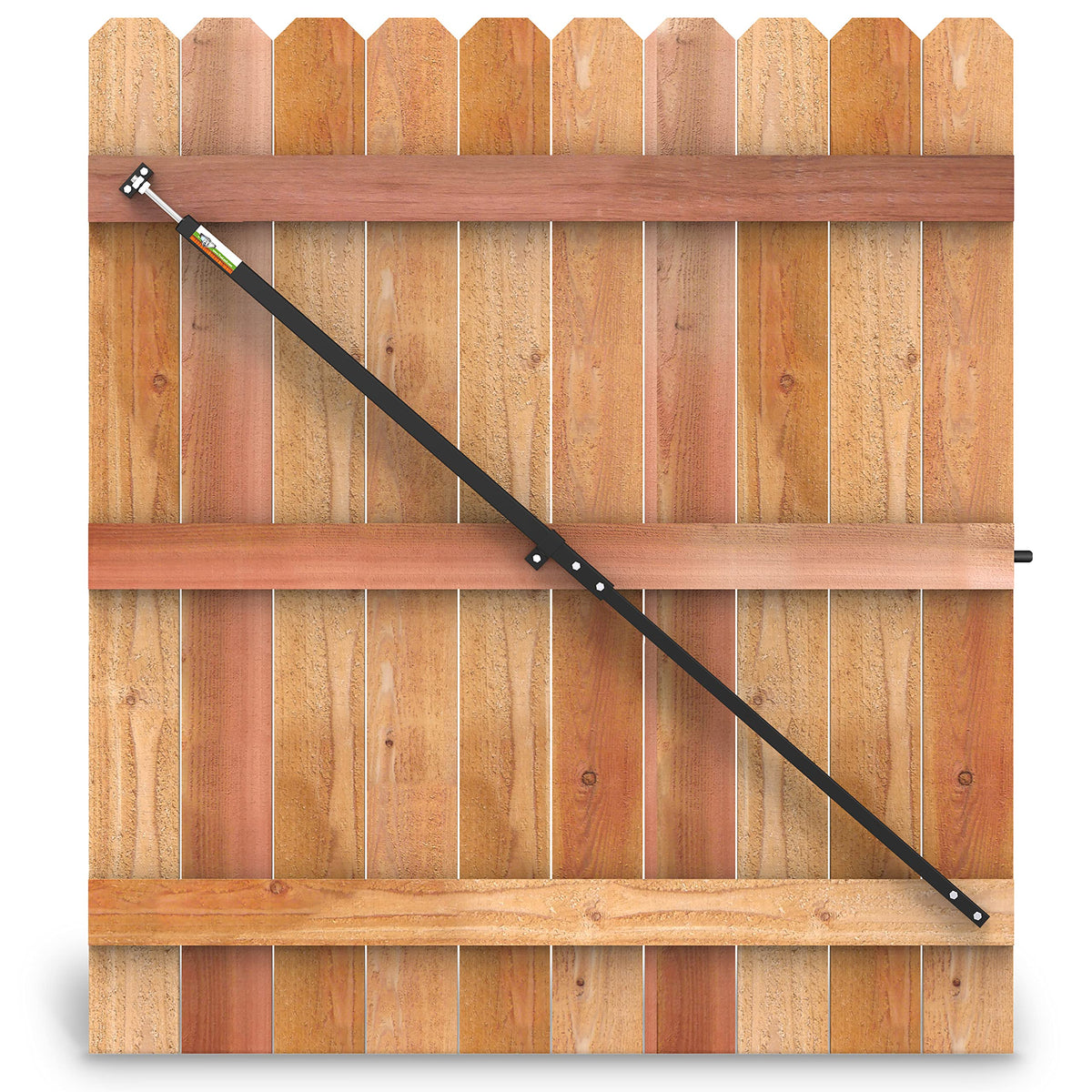 6' Telescopic Gate Brace - Wood Privacy Fence Anti Sag - Image 1