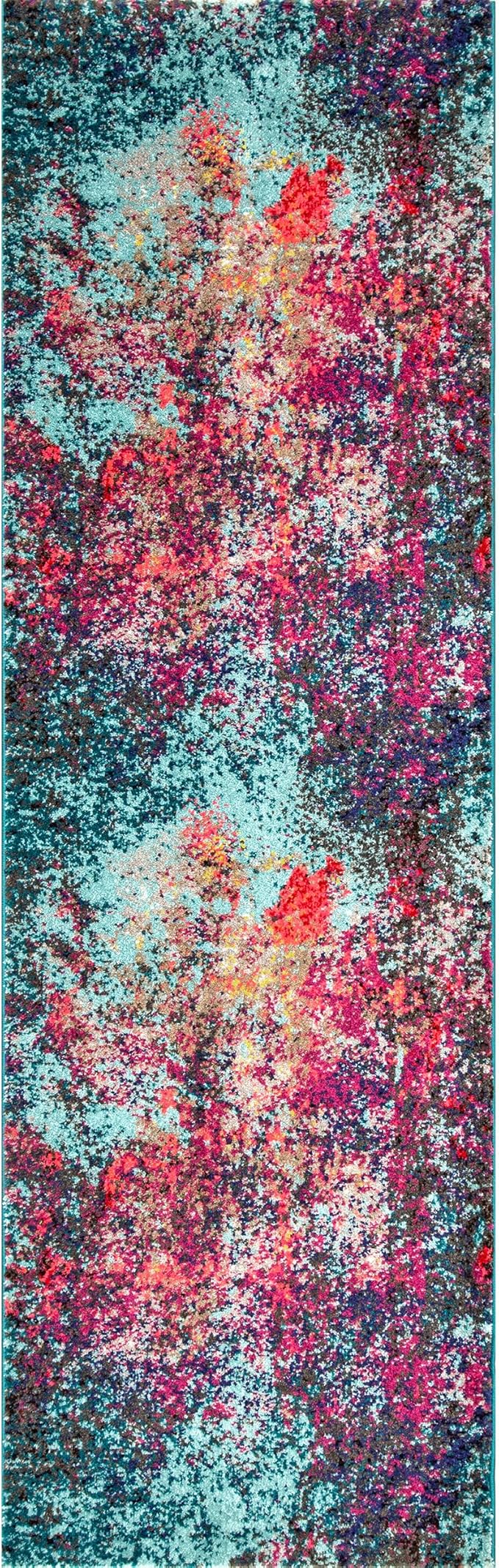 nuLOOM Reva Colorful Abstract Runner Rug, 2' 5" x 8', Multi