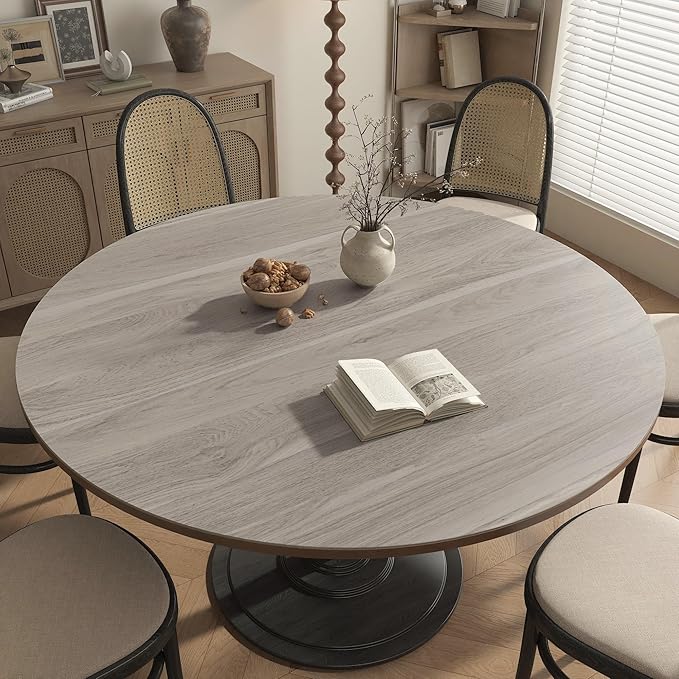Light Wood Contact Paper for Cabinets Wood Grain Vinyl Wrap Grey Wood Wallpaper Peel and Stick Countertop Covers with Air Guide Slot Design 16"x 118" Light Brown Natural Wood Paper Sticker