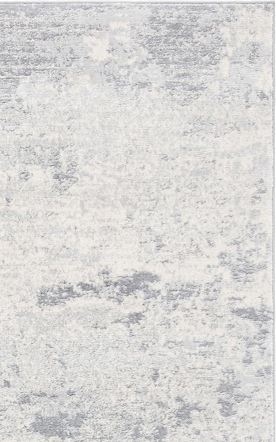 SAFAVIEH Brentwood Collection Area Rug - 10' x 13', Grey & Ivory, Modern Abstract Design, Non-Shedding & Easy Care, Ideal for High Traffic Areas in Living Room, Bedroom (BNT822H)