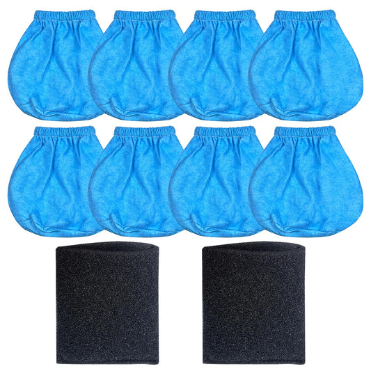 8 Pack VRC2 Vacuum Filters Fit for Armor All 2.5 Gallon Wet Dry - Image 1