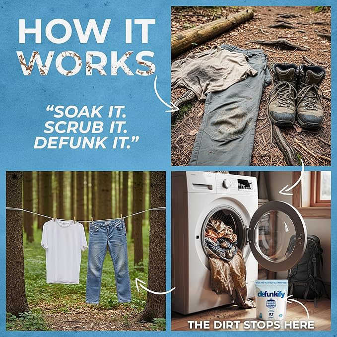 Get Stainy Bundle- 'Free & Clear' Laundry Detergent & 2Pk Stain Remover Spray. Washing Detergent Soap & Spot Treater Prewash for Activewear, Carpet, Gear. Kid, Pet & Sensitive Skin Safe