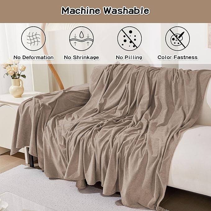 MEETSKY Couch Cover for 3 Cushion Sofa, Cat Scratch Proof Couch Protector Washable Sofa Covers Sectional Couch Covers for Dogs Soft L Shape Sofa Slipcover for Pets Kids, 91" x134”, Khaki