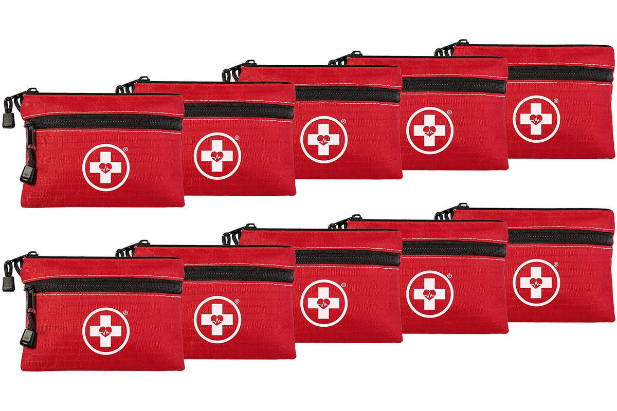Swiss Safe 2-in-1 10 Pack Camping First Aid Kit for Travel & Car - Image 1
