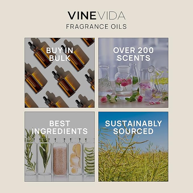VINEVIDA [16oz] Endless Weekend Fragrance Oil for Candle Making - Made in USA Scents for Soap Making - Natural Candle Fragrance Oil