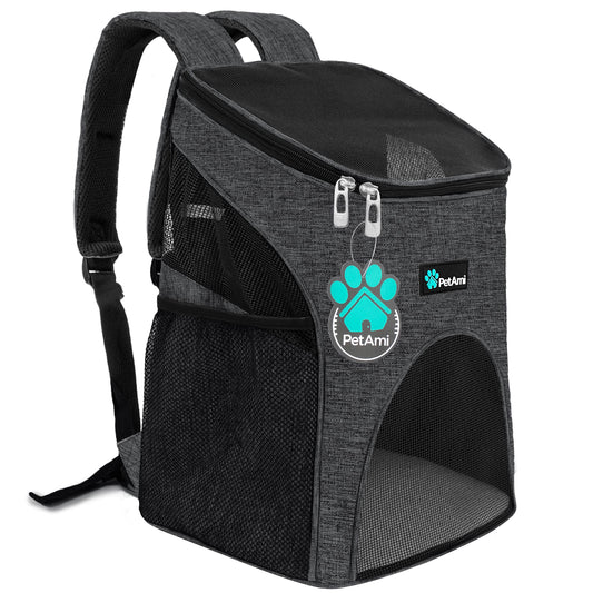 PetAmi Cat Backpack Carrier for Small Dogs and Large Cats - Image 1