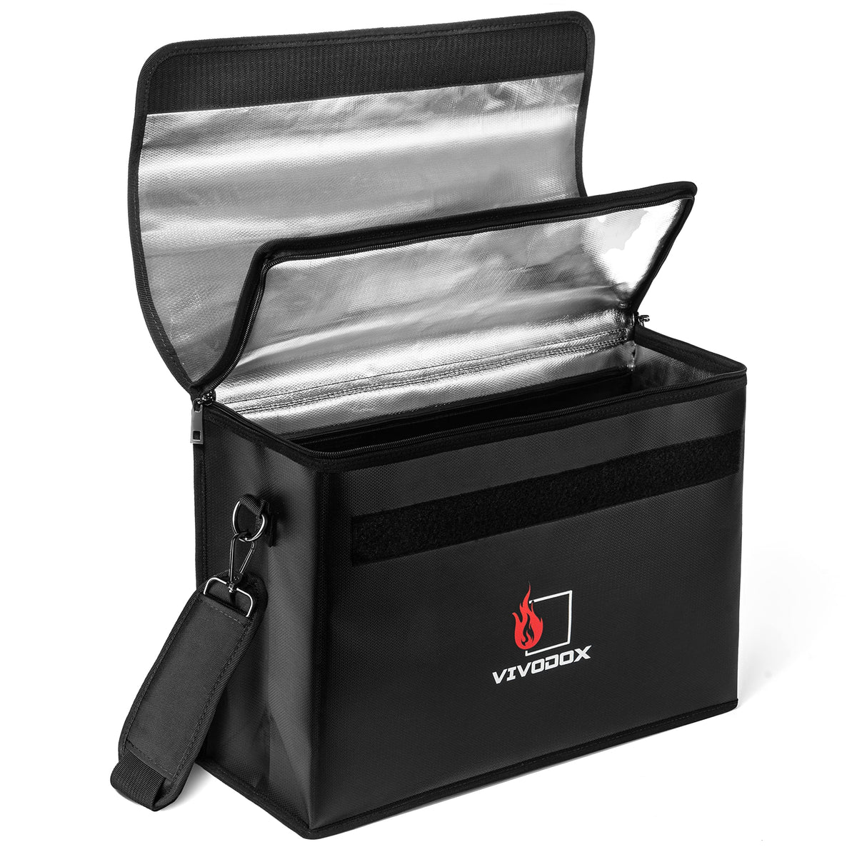 Fireproof Document Bag - Large (17" x 12" x 6") Fireproof - Image 1