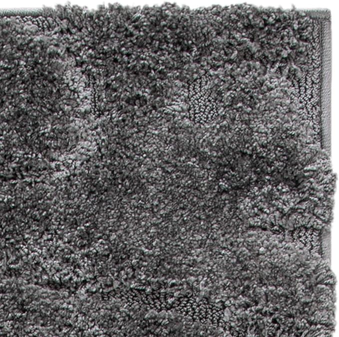 SAFAVIEH Florida Shag Collection Runner Rug - 2'3" x 21', Grey, Scroll Design, Non-Shedding & Easy to Clean, High-Low Plush Pile, Ideal for Bedroom, Foyer, Hallway (SG455-8013)