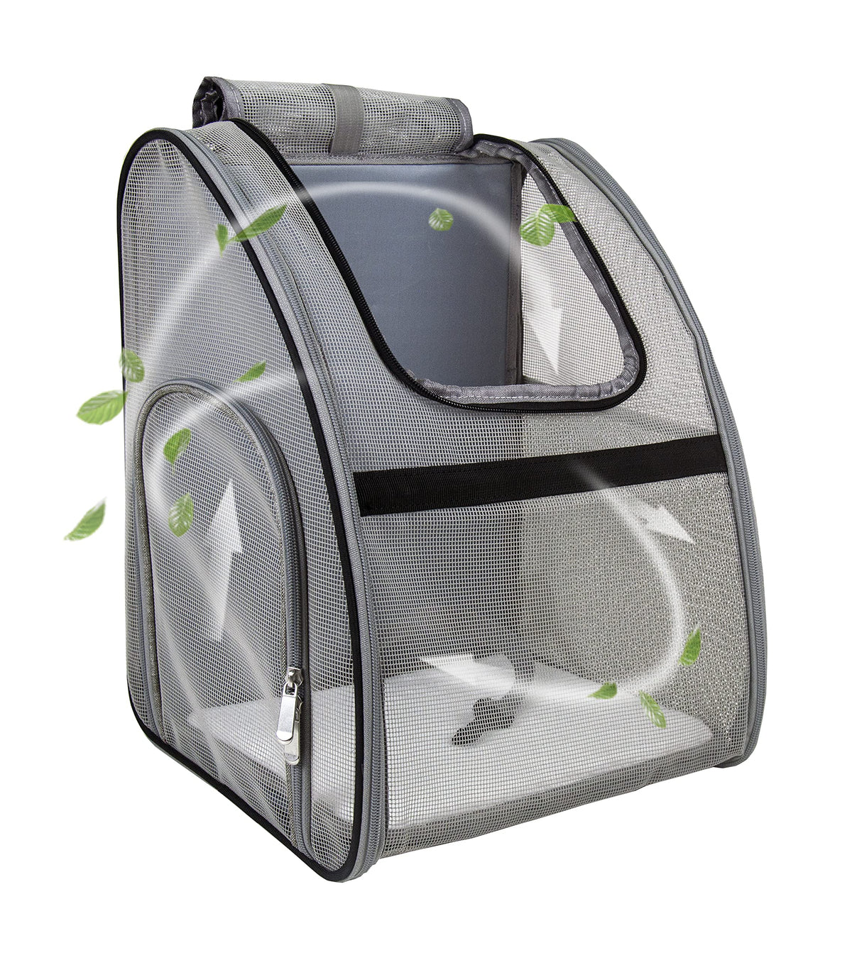 Pet Carrier Backpack, Ventilated and Breathable for Cats Dogs - Image 1