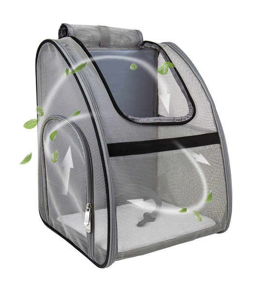 Pet Carrier Backpack, Ventilated and Breathable for Cats Dogs - Image 1