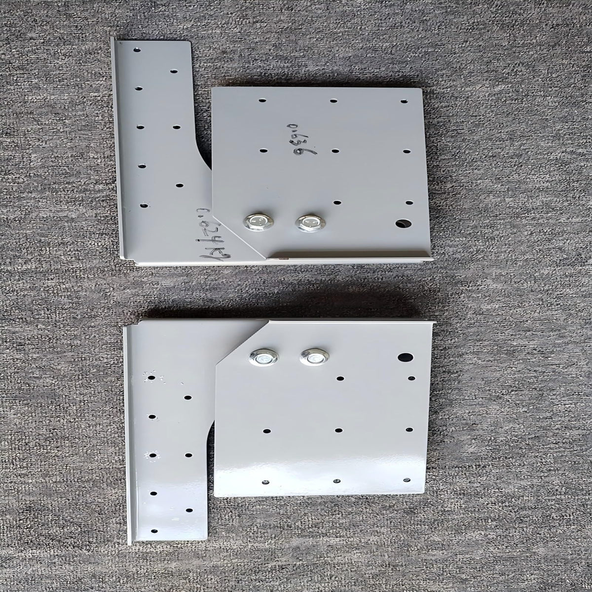Hinge Kit for Restaurant Canopy Hood Exhaust Fan - Image 1