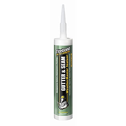 Titebond 9.5 Oz. WeatherMaster Gutter & Seam Sealant 7321 – White - Image 2