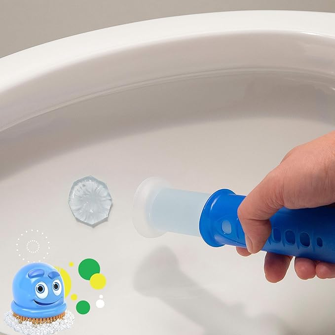 Scrubbing Bubbles Fresh Gel Toilet Bowl Cleaning Stamps Refills, Helps Keep Toilet Clean and Helps Prevent Limescale & Rings, Citrus Scent, 12 Stamps ( Pack of 3 )