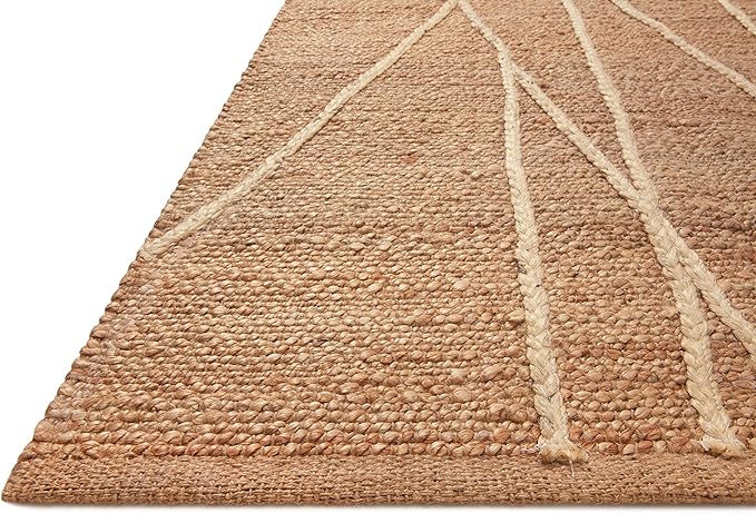 Loloi Bodhi Collection BOD-03 Natural/Ivory 2'-3" x 3'-9" Accent Rug