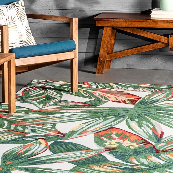 nuLOOM Contemporary Floral Lindsey Area Rug, 5' x 8', Multi