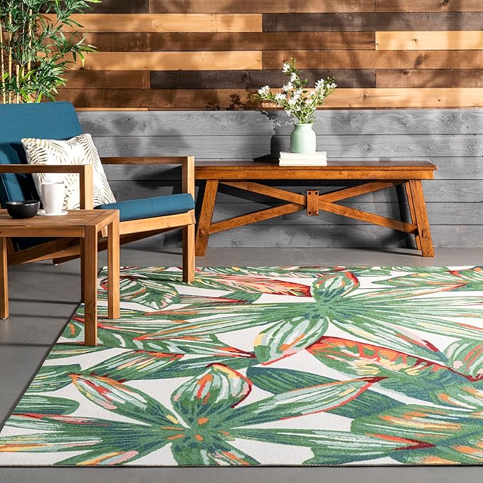 nuLOOM Contemporary Floral Lindsey Runner Rug, 2' 6" x 6', Multi