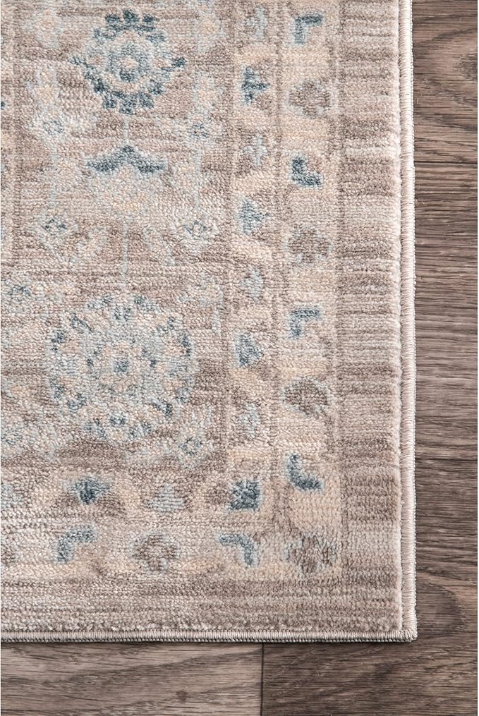 nuLOOM Vintage Sherell Accent Rug, 3x5, Taupe