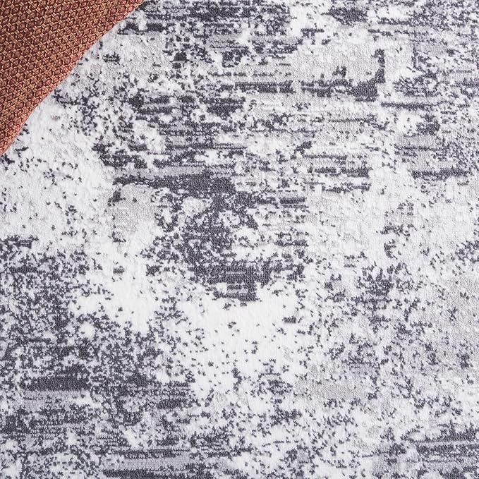 SAFAVIEH Area Rug 11x15 - Amelia Collection - Large - Charcoal & Ivory, Modern Abstract Design, Non-Shedding & Easy to Clean, Ideal for Living Room, Bedroom, Dining Space (ALA705H)