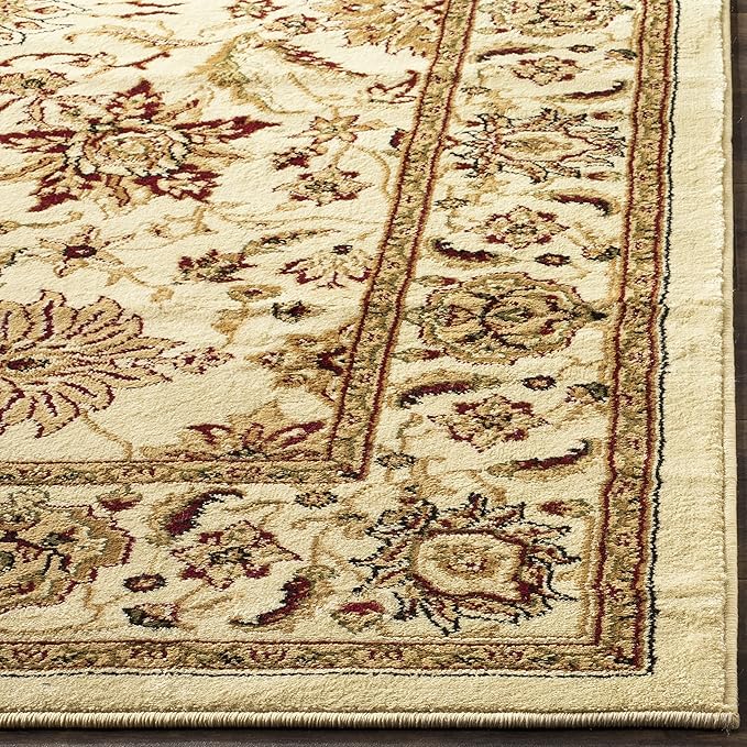 SAFAVIEH Lyndhurst Collection Runner Rug - 2'3" x 12', Ivory & Ivory, Traditional Oriental Design, Non-Shedding & Easy Care, Ideal for High Traffic Areas in Living Room, Bedroom (LNH216A)