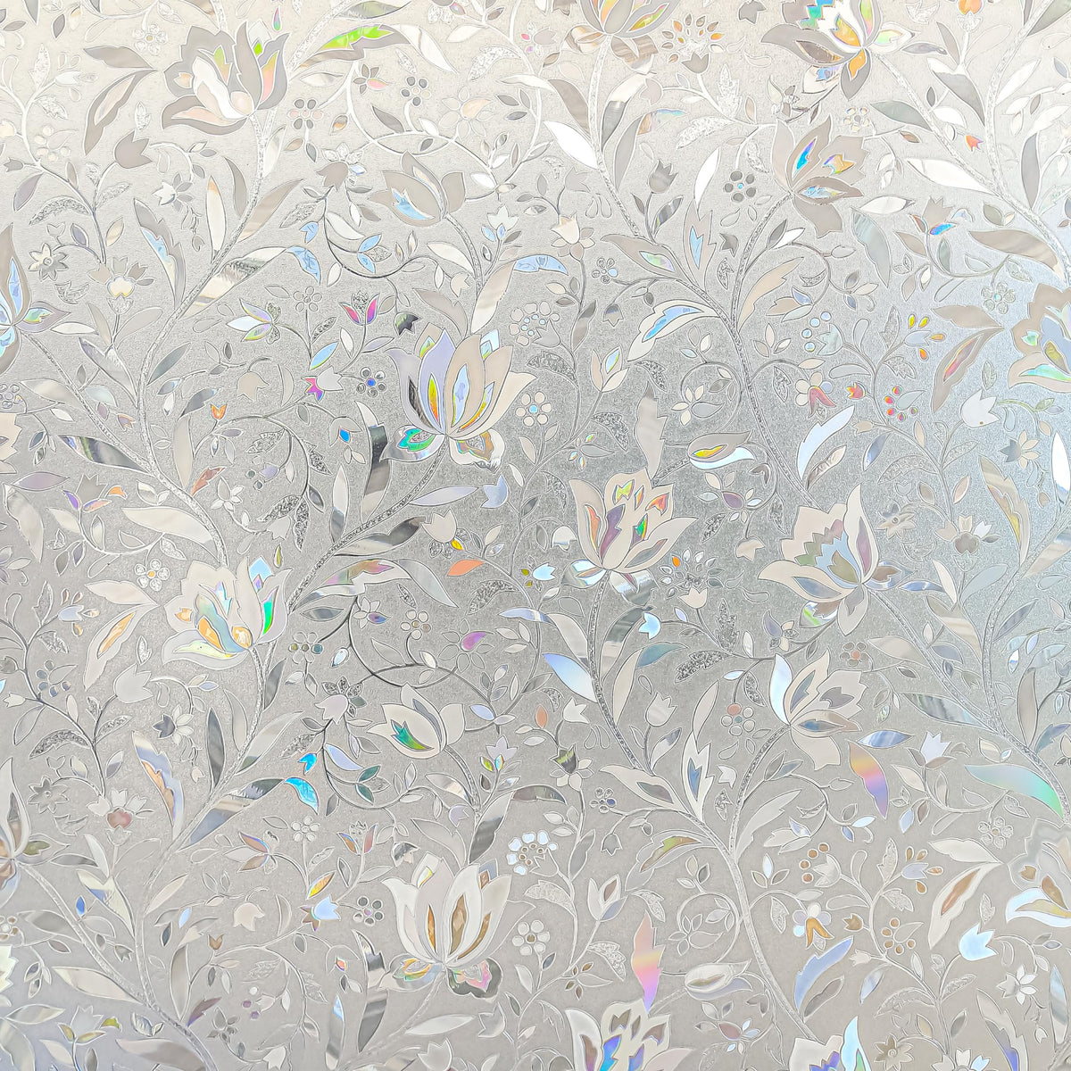 Hilarious Privacy Window Film, Tulip Window Vinyl - Image 1