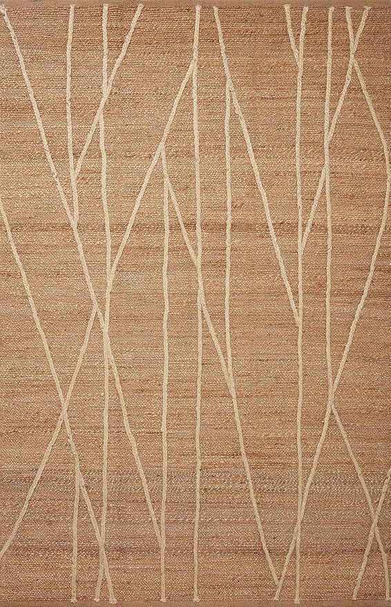 Loloi Bodhi Collection BOD-03 Natural/Ivory 2'-6" x 7'-6" Runner Rug