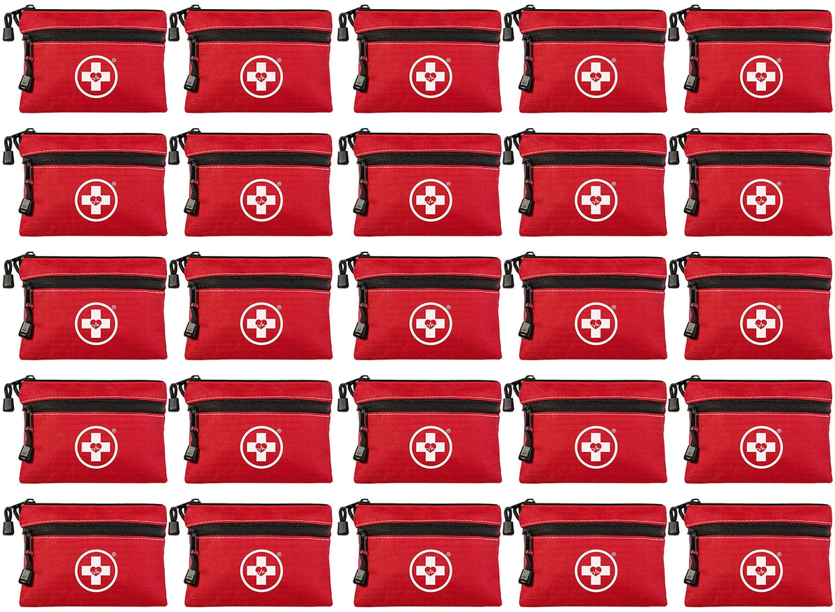 Swiss Safe 2-in-1 25 Pack Camping First Aid Kit for Travel & Car - Image 1
