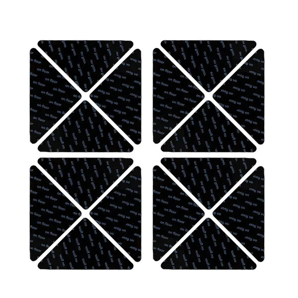 Rug Pads Grippers Carpet Tape 16 Pcs Non Slip Rug Tape For Hardwood Floors And Tiles, Keep Your Rug In Place - Image 2