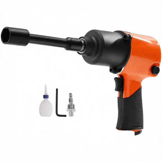 Drive Air Impact Wrench, 880 Ft-lbs Nut-Busting Torque, 7500 RPM Lightweight Pneumatic Impact Gun For Auto Repair & Maintenance